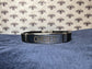 Single Bracelet - "Chesed" - Black Band/Stainless